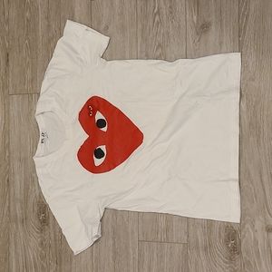 Comme des Garcons play t-shirt